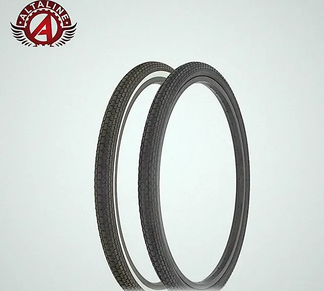 AltaLine Bicycle 26" x 1.75" DURABLE S-2 Tire Schwinn Style CLASSIC Mini BRICK.