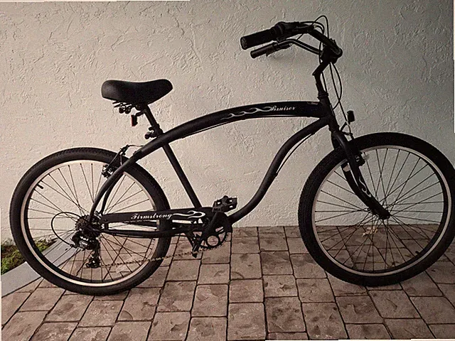Firmstrong Bruiser Prestige 7 Speed Men's 26" Beach Cruiser Bike READ