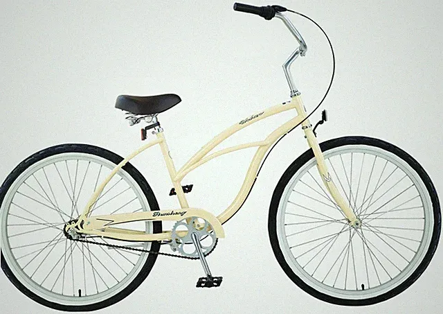 Vanilla 26" Lady's Beach Cruiser Bike SHIMANO INTERNAL 3- Speed